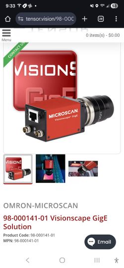 New Microscan Visionscape GigE Camera 