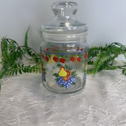 Vintage Libbey glass container