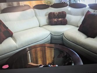 Leather Sectional
