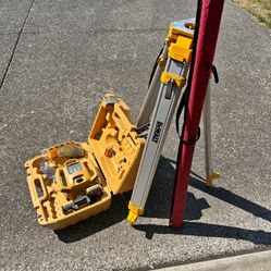 Self Leveling Rotary Grade Laser With Receiver