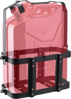 Lockable Jerry Gas Can Holder Rack, 5 Gallon