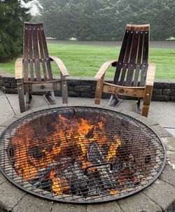 Androik Wine barrel Rocking Chairs