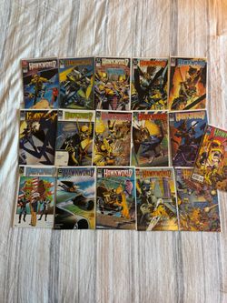 DC Hawkworld Comic Book Lot