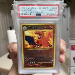 PSA 10 Neo 2 Charizard