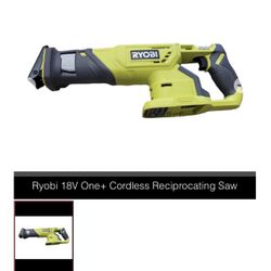 Ryobi Reciprocating Saw