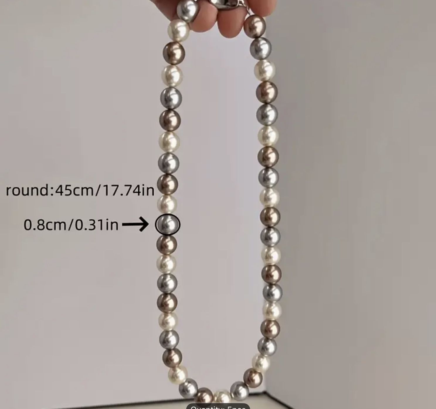 Luxurious Freshwater Pearl Necklace/Mixed Candy Colors