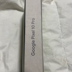 Google pixel 10 pro