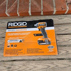 Ridgid 18v brushless 4 mode impact driver Kit