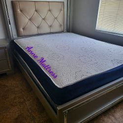NEW QUEEN MATTRESS AND BOX SPRING 😉 100% QUALITY & CONFORM 👌