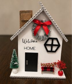 $8.00  Wooden house decorations from “My Little Blessed Store”