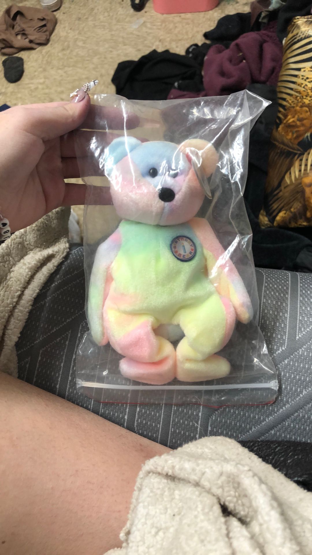 1999 Ty Birthday Bear