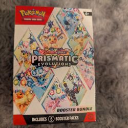 Pokemon Prismatic Evolutions Booster Bundle