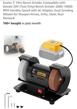 Ecarke 3" Mini Bench Grinder