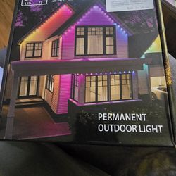 Permanent Outdoor Lights 54ft Smart Outdoor Christmas Lights 24V with RGBCW...