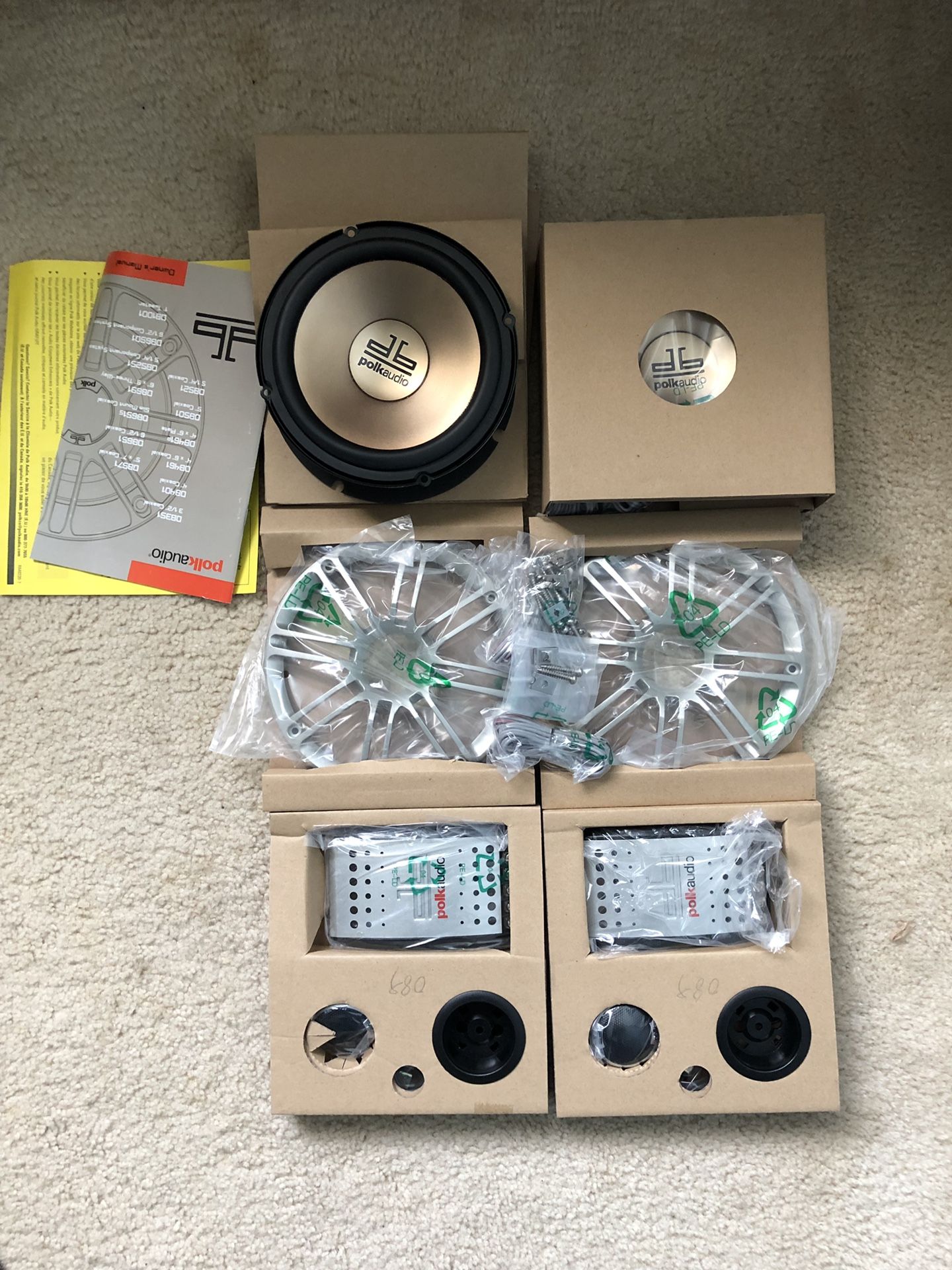 Polk Audio 6 1/2 Component System DB6501 NEVER USED for Sale in Tracy