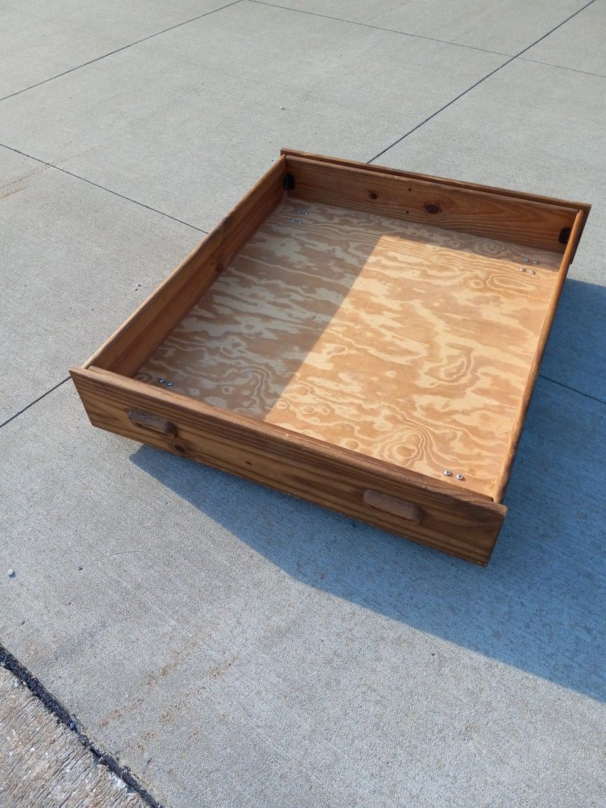 Wooden Under bed Storage Drawer