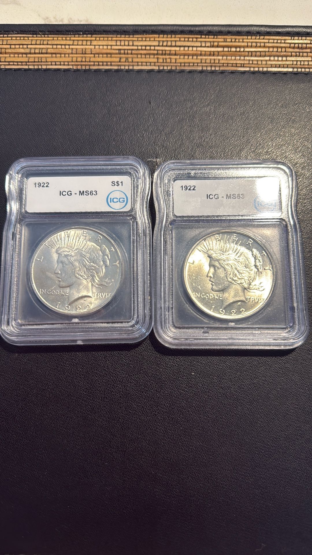 Silver Peace Dollars Graded