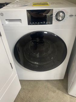 GE® 2.4 Cu. Ft. White Washer Dryer Combo