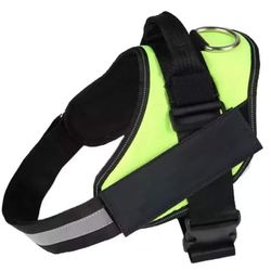 Dog Harness Green Color Vest