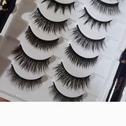 7 Pairs! Magnetic LASHES 