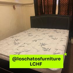 Queen Size Bed And Mattress 