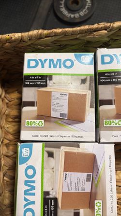 Dymo Labels 4 boxes