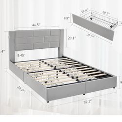 Full Size Bed And Bed frame 
