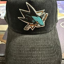 San Jose Sharks Corduroy SnapBack 