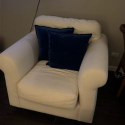 Sofa + Matching Ottoman – Excellent Condition