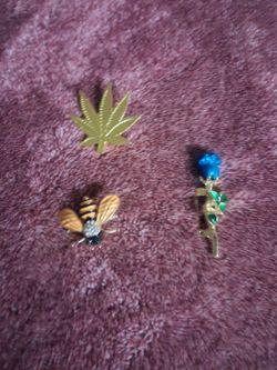 Set of 3 Novelty Enamel Pins