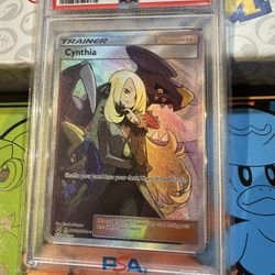 Pokemon Card PSA 10 Cynthia
