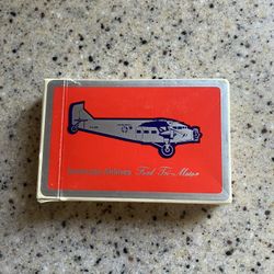American Airlines Ford Tri-Motor Deck Of Cards 