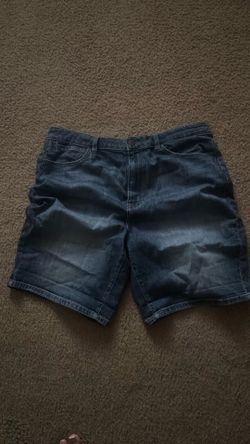 plus size jean shorts