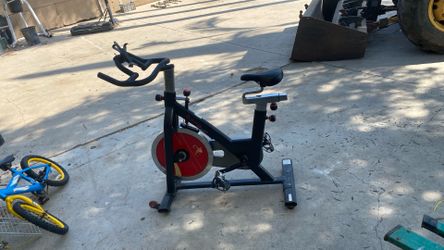 Exercising Sunny Bike