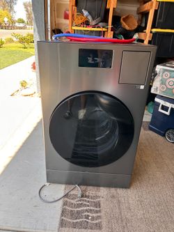 My son is selling his washer dryer combo. Everything works in it.