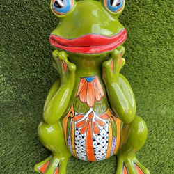 Macetas Rana Figura De Talavera