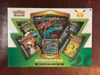 Pokemon Generations TCG Red & Blue Collection Venusaur EX Sealed