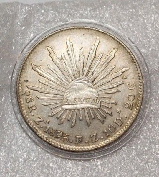 1895 Zacatecas 8 Reales 