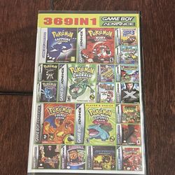 369 In 1 Nintendo Gameboy Advance GBA multicart