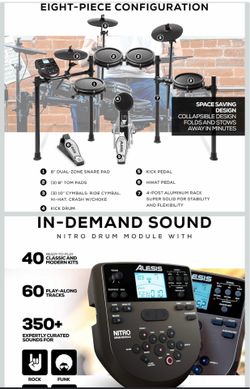 Alesis nitro mesh kit drums