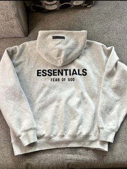 Light Oatmeal Essentials Hoodie 