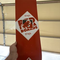 Red panda Boards Winking Panda Skateboard