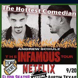Floor Seats for Andrew Schulz Infamous Tour 