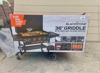 New! Blackstone Griddle with Hood