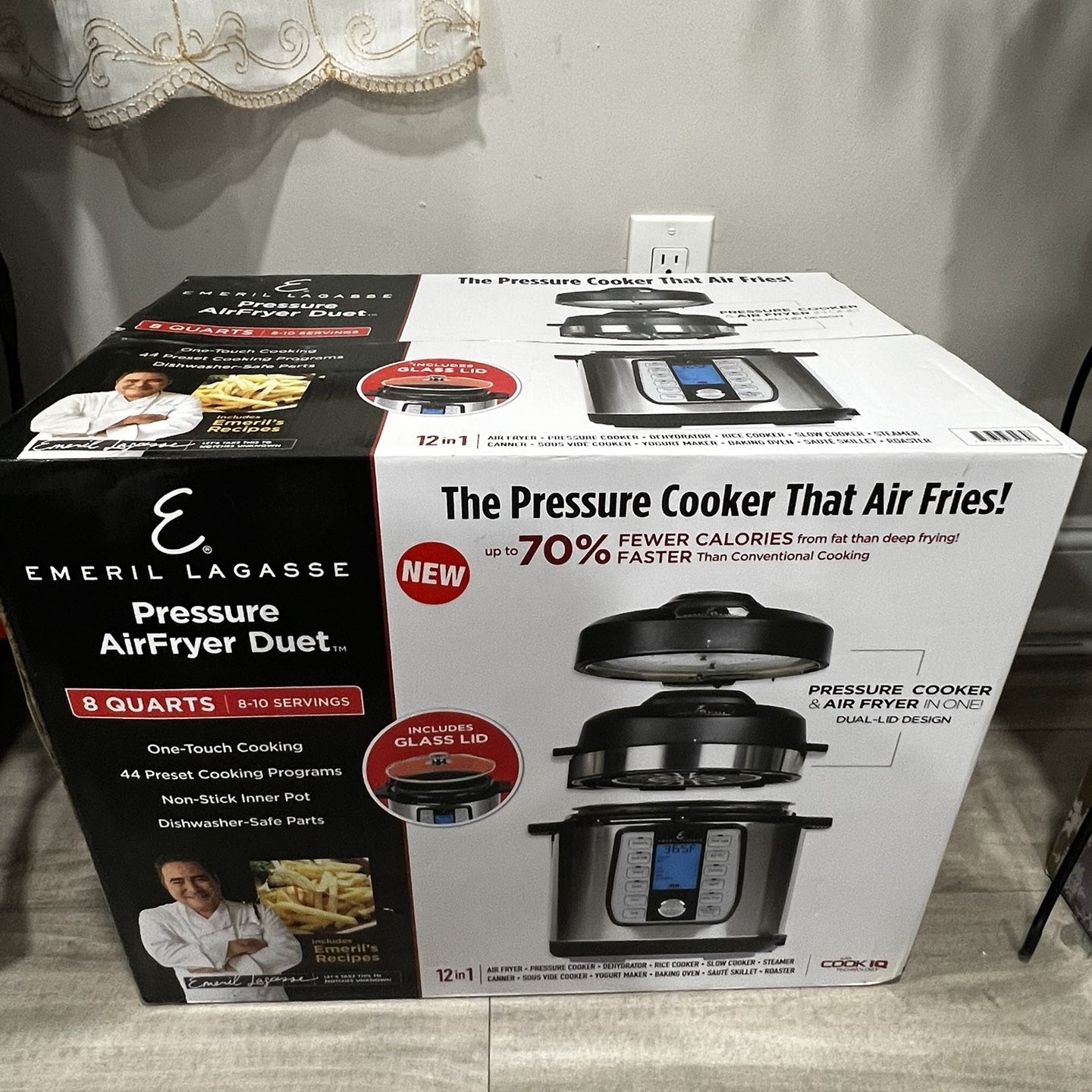 Emeril lagasse pressure airfryer duet sale