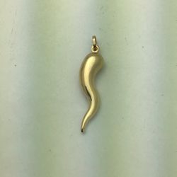 14k Gold Italian Horn  💵  💳  💵  Cash and Card Accepted