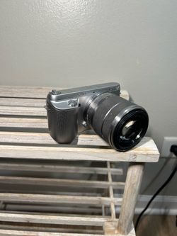 Sony Alpha NEX-F3 Silver 3" LCD Mirrorless Digital Camera with 18-55mm Lens