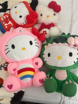 Hello Kitty Plush Collection – Set of 4