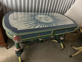 Custom Painted Table 
