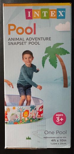 Animal Adventure Pool 4' x 10"